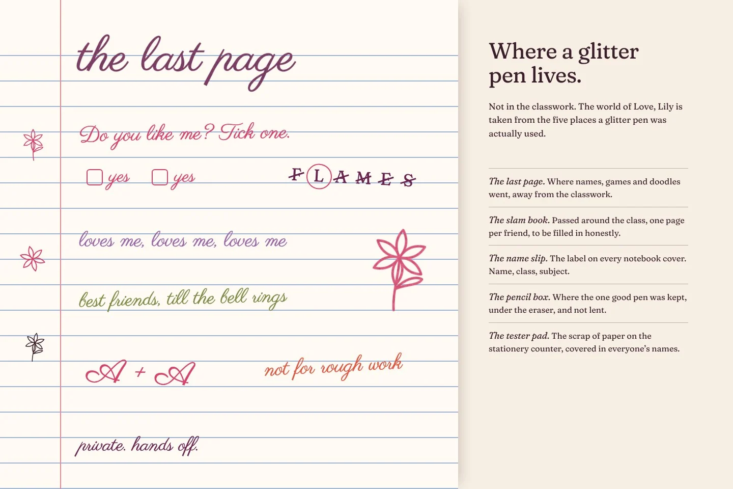 Love, Lily: the last page