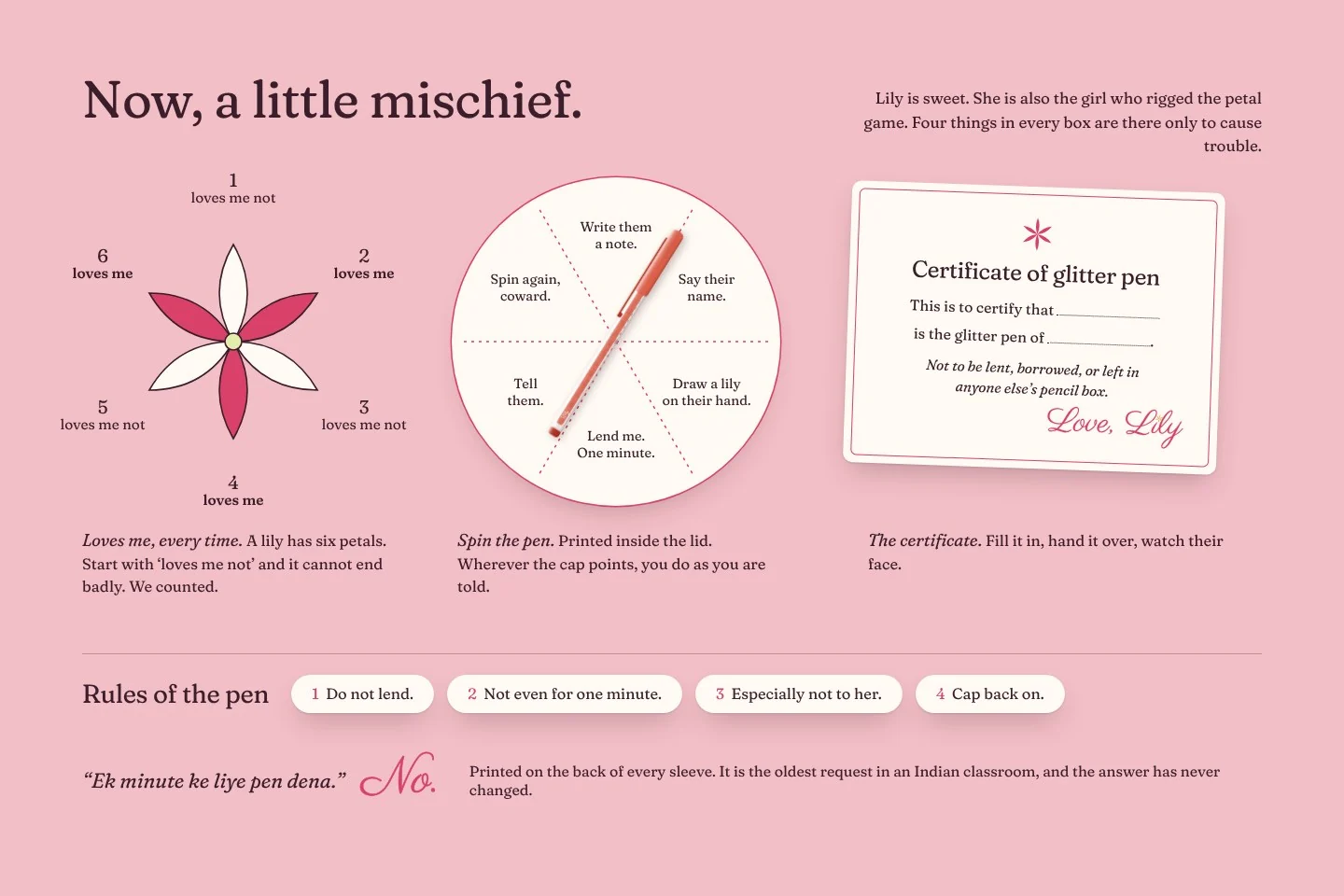Love, Lily: a little mischief