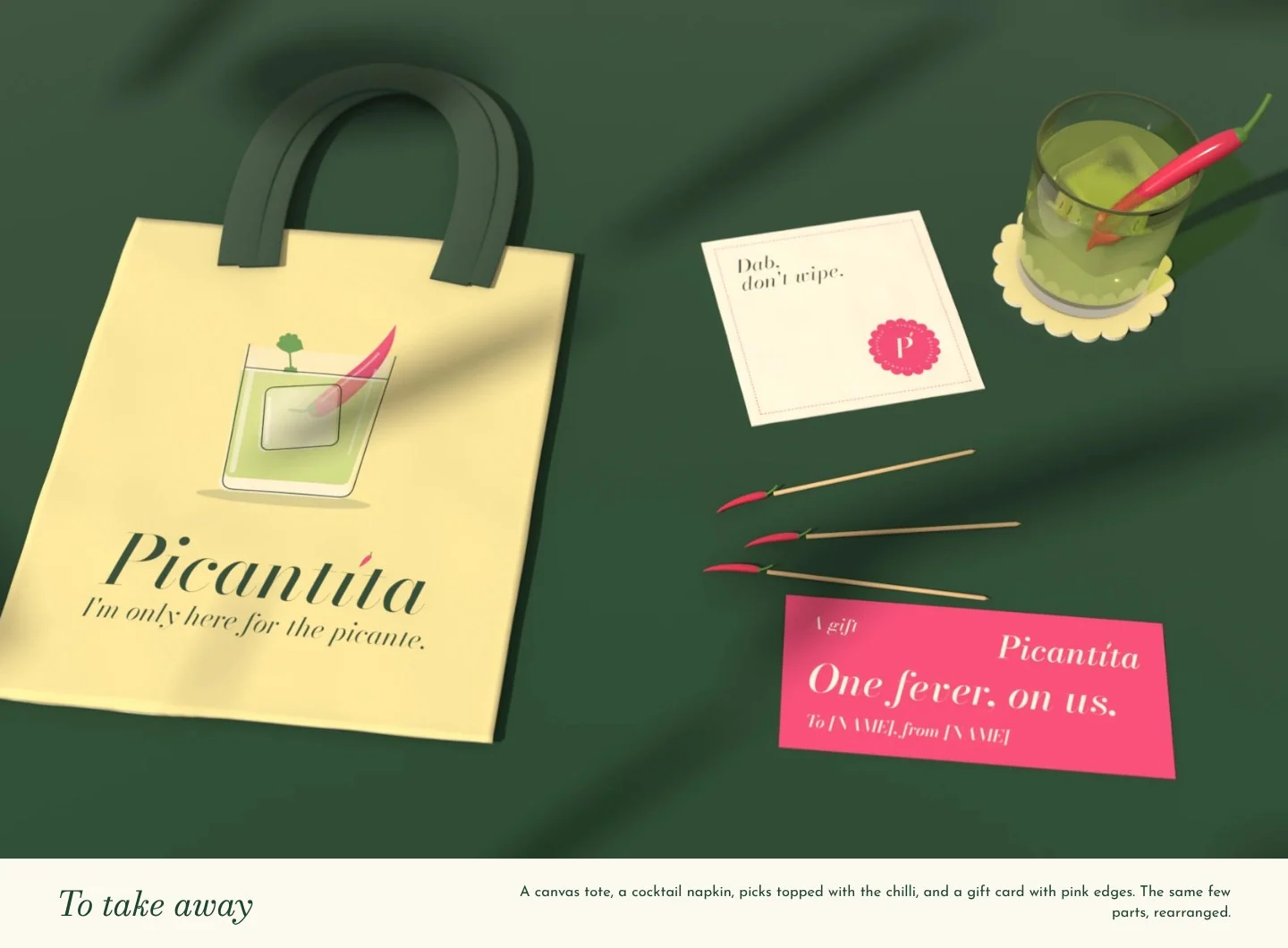 Picantita: to take away