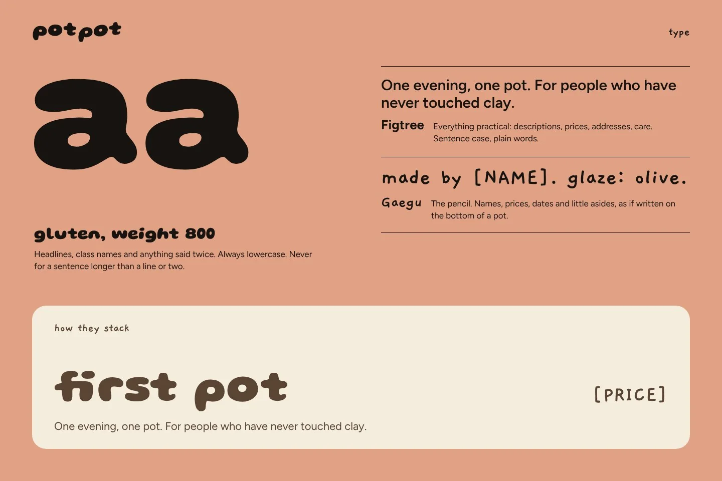 Pot Pot: type