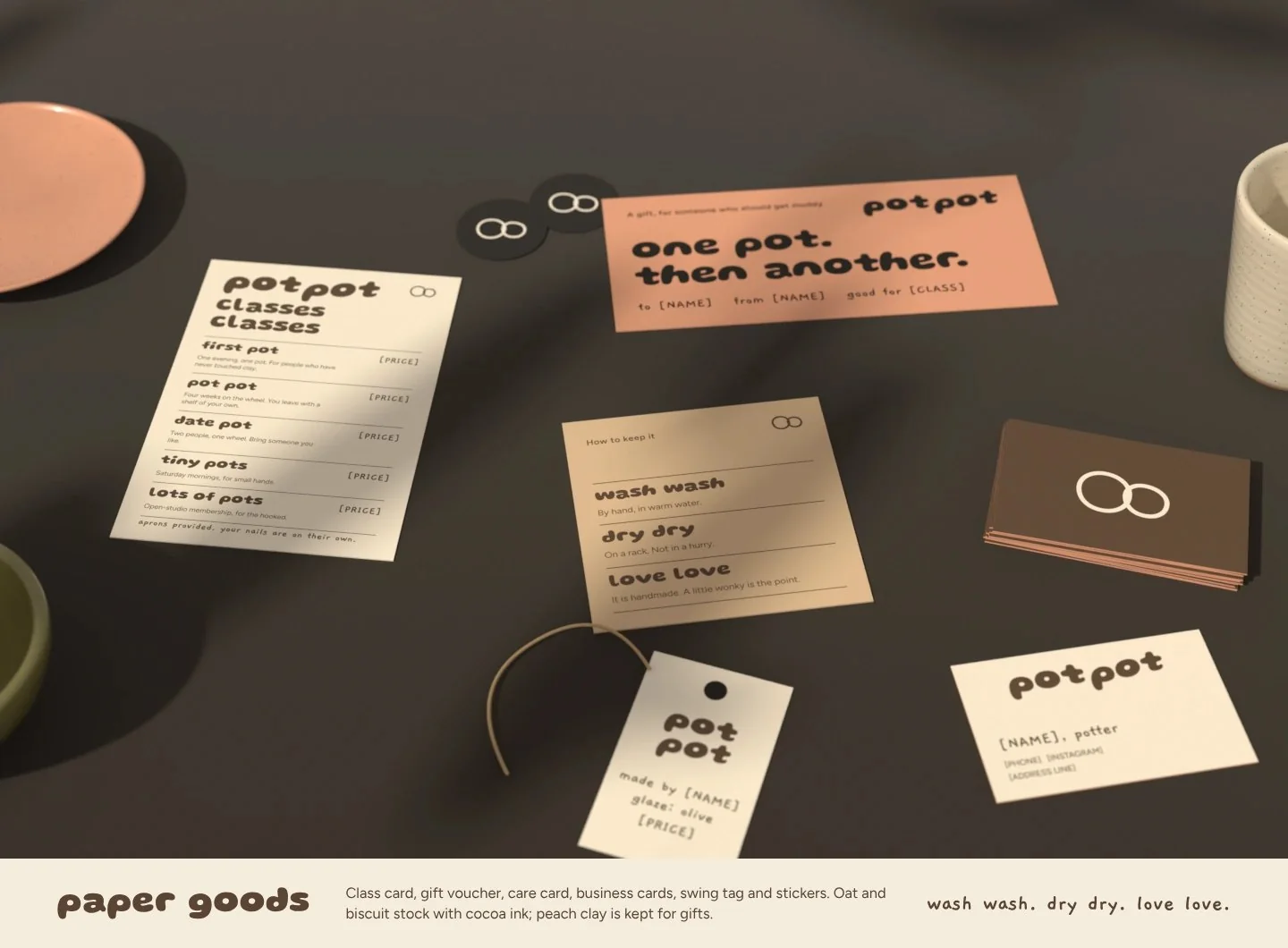Pot Pot: paper goods